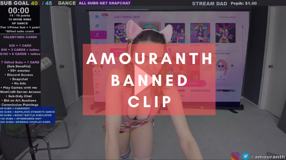 Amouranth Banned Clip