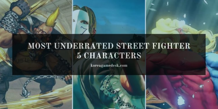 street fighter 5 characters