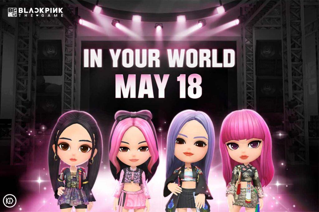 BLACKPINK THE GAME official release date. | Twitter