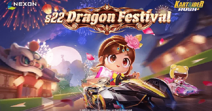 KartRider Rush+ Dragon Festival: New Racers, Legendary Karts, Racing Circuits - Unleash Speed and Thrills