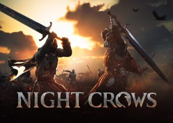 Night Crows MMORPG loaded with Chainlink's CCIP integration, Una Wallet asset management, and Wemade Entertainment branding.
